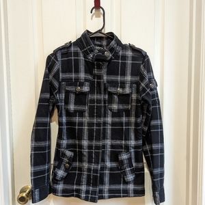 Self Esteem Plaid Long Sleeved Shirt